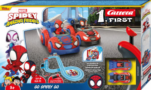 Carrera 1. First - Tor wyścigowy Spidey Go Webs Go 2,9 m + 2 samochodziki 63050