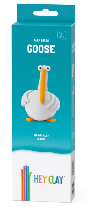 Hey Clay - Masa plastyczna Gęś HCL30094