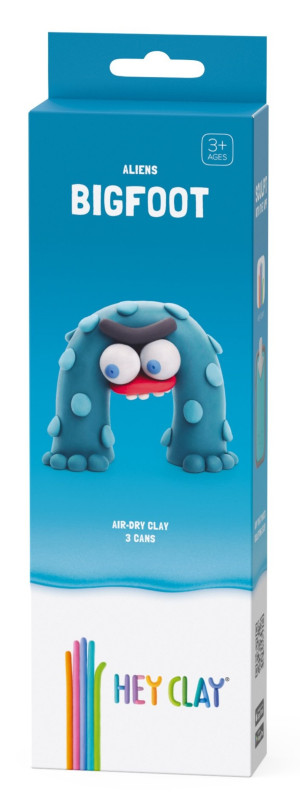 Hey Clay - Masa plastyczna Obcy Bigfoot HCL30092
