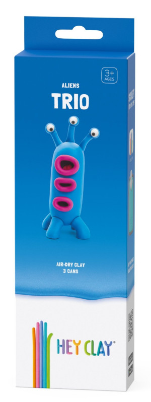 Hey Clay - Masa plastyczna Obcy Trio HCL30090