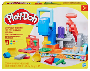 Play-Doh - Ciastolina Kolorowy warsztat Zestaw z akcesoriami F9141