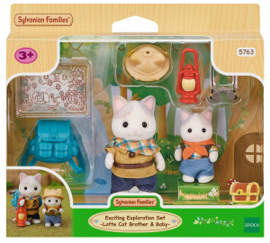 Sylvanian Families - Wielka wyprawa Zestaw z figurkami kotków latte 5763