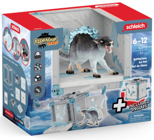 Schleich Eldrador Creatures - Jaskinia bitewna BattleCave + Lodowy Szczur 42676