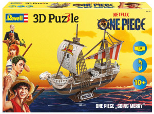 Revell - Puzzle 3D One Piece Flying Lamb/ Going Merry 112 elem. 00270