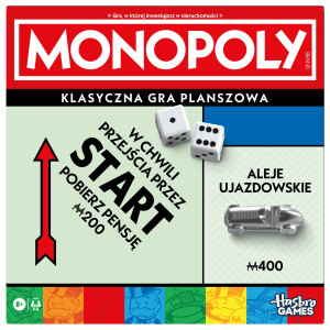 Hasbro - Monopoly Classic PL Nowa wersja G0009