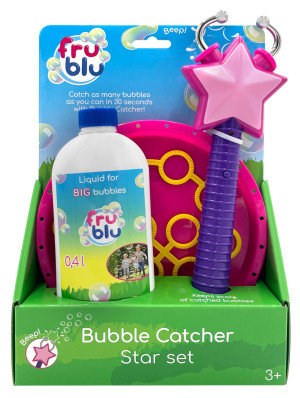Fru Blu Bańki - Łapacz baniek GWIAZDKA + płyn 400 ml DKF0914