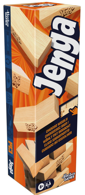 Hasbro - JENGA Gra zręcznościowa G1499