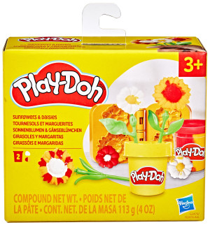 Play-Doh - Ciastolina SŁONECZNIKI I STOKROTKI Zestaw z akcesoriami G2479