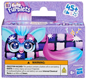 Hasbro Furby DJ Furblets - Dis-Co-Dazz Rozciągliwa interaktywna maskotka G1780