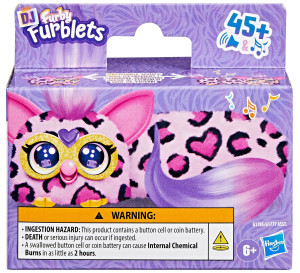 Hasbro Furby DJ Furblets - Kitt-Ee-Luv Rozciągliwa interaktywna maskotka G1785