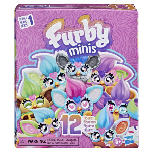Hasbro FURBY Minis - 12-PAK małych figurek Impreza i jedzenie Seria 1 G1951