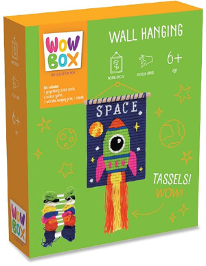 WOW BOX - Makrama Rakieta Zestaw do haftowania WOW0924