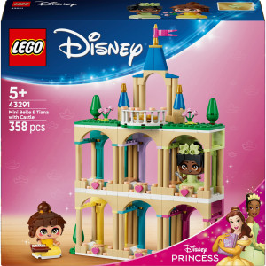 LEGO Disney - Mała Bella i Tiana z zamkiem 43291