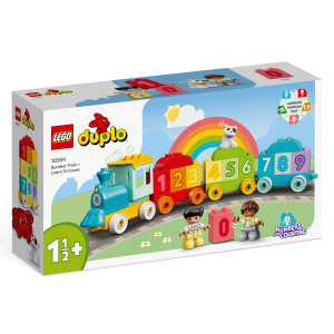 LEGO DUPLO My First - Pociąg z cyferkami - nauka liczenia 10954