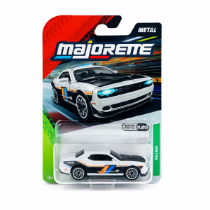 Majorette RACING - Metalowy samochód No.9 Dodge Challenger SRT Hellcat 1:64 4000000