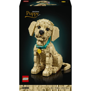 LEGO Icons - Szczeniak golden retriever 11384