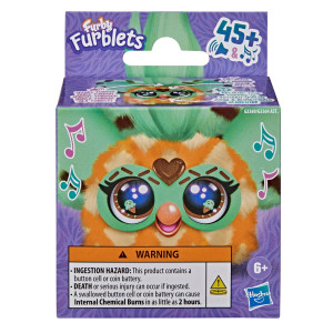 Hasbro Furby Furblets - Interaktywna maskotka MIN-TEE Miętuś G3369