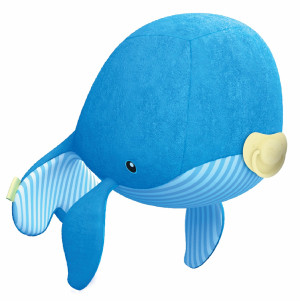 OUTLET TM Toys Ocean Hugz - Maskotka Wielorybek i Projektor Latarnia Morska DKM6869