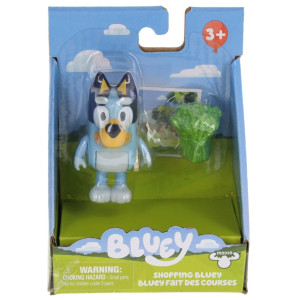 BLUEY Blue - Bluey na zakupach Figurka pieska + gadżet BLU119192