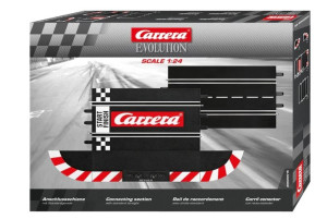 Carrera EVO/DIGITAL 124/132 - Sekcja przyłączeniowa + odcinek prosty 20515