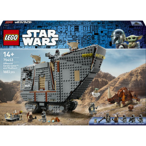 LEGO STAR WARS - Piaskoczołg wędrownych Jawów i bagnorożec 75453