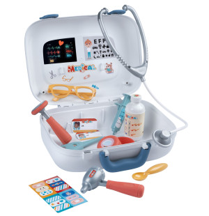 SMOBY - Walizka medyczna - 10 akcesoriów 340106