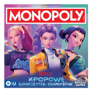 Hasbro - MONOPOLY KPop Demon Hunters PL - Gra planszowa G4601
