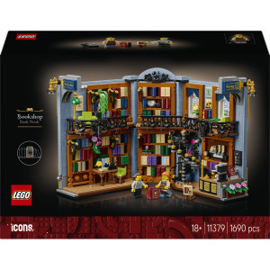 LEGO ICONS - Book nook: Księgarnia 11379