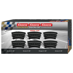 Carrera EVO/DIGITAL 124/132 - Zakręt 3/30 6 elem. 20573