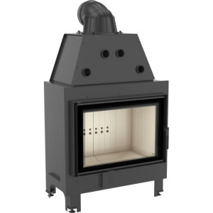 Kamineinsatz aus Stahl KRATKI MBO 15 kW Ø 200 mit