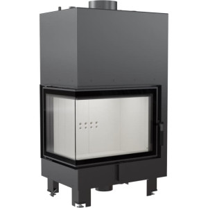 Wasserführender Kamineinsatz KRATKI MBZ links 13 kW Ø 200 mit