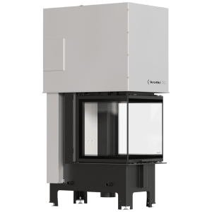 Kamineinsatz KRATKI REGNOR 500/500 7 kW Ø 200 3 seiten