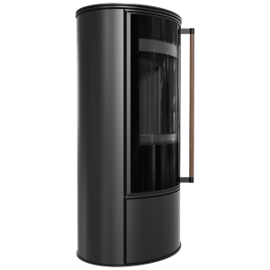 KRATKI ERIK Ø150 5,5 kW Schwarz Termotec Ofen Softclose Jatoba