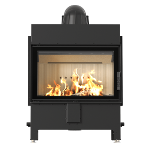 Kamineinsatz aus Stahl KRATKI LUCY 14 kW Ø 200 mit