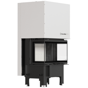Kamineinsatz KRATKI REGNOR 680/280 7 kW Ø 160 3 seiten glas mit