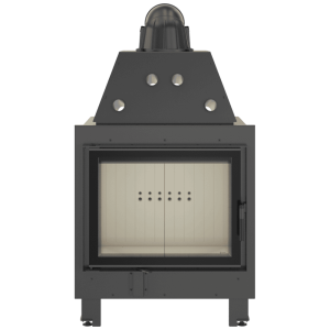 Kamineinsatz aus Stahl MBA 17 kW Ø 200