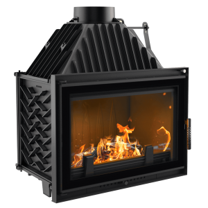 Kominek powietrzny żeliwny KRATKI OLIWIA DECO 16 kW Ø