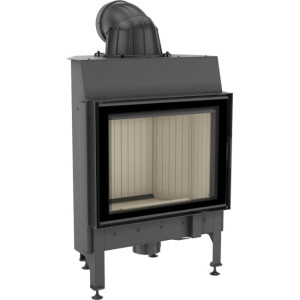 Kamineinsatz aus Stahl KRATKI NADIA 10 kW Ø