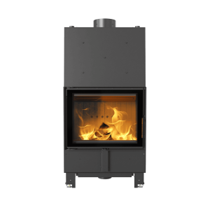 Wasserführender Kamineinsatz KRATKI LUCY 12 kW Ø 200 schwarz