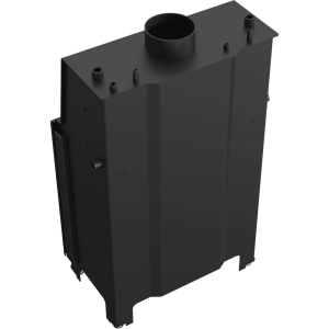 Wasserführender Kamineinsatz KRATKI MBA 17 kW Ø 200 Schwarze