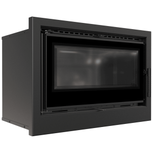 Kamin-Kassette KRATKI ARKE 70 8 kW Ø 150 schwarz