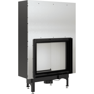 Kamineinsatz aus Stahl KRATKI NADIA 13 kW Ø 200 mit
