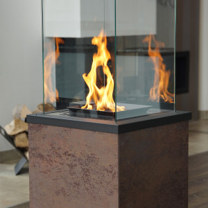 Terrassenheizer Patio Quarzsinter Oxide Moro automatische Steuerung