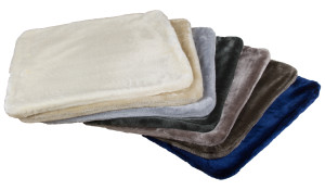 Katzen Liegemulde eckig 40x40 cm, 40x40 cm, hochwertiger Edelplüsch mit Reißverschluss, aus 100% Polyester