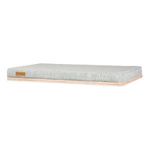 Wandliege gerade Relax, Kletterspaß für deine Katze, mit abnehmbarem Kissen, 3 mm Stahl + Birkensperrholz, robust und sicher, inkl. Montagematerial