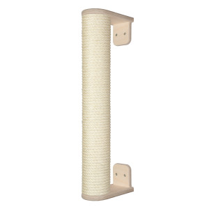 Premium-Vollholz-Kletterstange, Größe (Länge Sisalstamm): 20, 40, 60 oder 80 cm, Sisalfarben: Natur, Schwarz, Sandgrau oder Braun, "Made in Germany"!