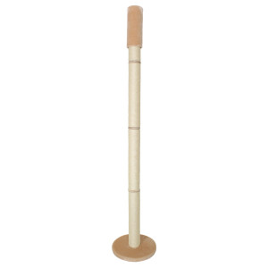 Vollholzrennstrecke Speedy 230-400 cm, Deckenhöhe wählbar 230-400 cm, 12 cm Premium-Vollholz-Sisalstämme mit 10 mm Sisalseil