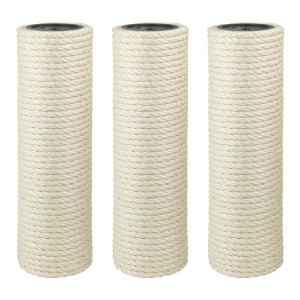 12 cm PREMIUM-Sisalstamm (Natur), ca. 12 cm Durchmesser*, Sisalseildicke: 6-12 mm, Sisalfarbe: Natur, Stammlänge: 10-100 cm, Made in Germany!
