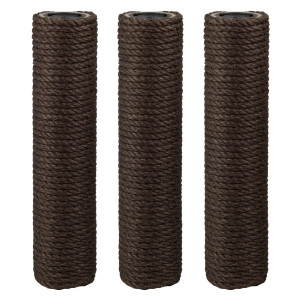 9 cm PREMIUM-Sisalstamm (Braun), ca. 9 cm Durchmesser*, Sisalseildicke: 6-12 mm, Sisalfarbe: Braun, Stammlänge: 10-90 cm, Made in Germany!