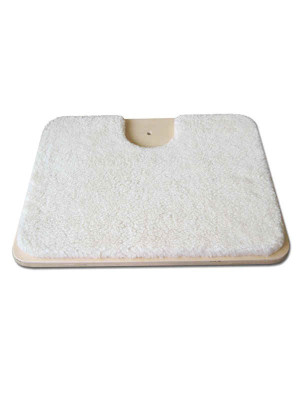 Liegeplatte eckig 52x42 cm für Kratzbäume, Liegeplatte 18/20 mm stark, 52x42 cm, mit oder ohne Auflage, Birke oder Buche-Multiplex